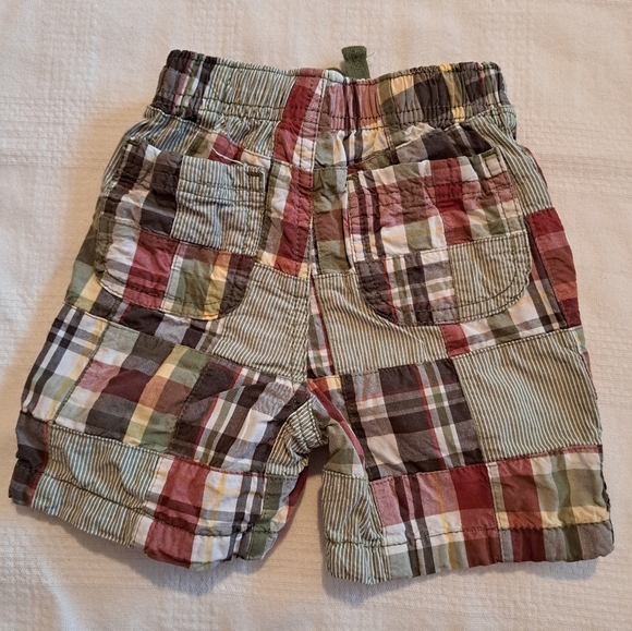 Gymboree boys 6-12 months patchwork shorts 2012 Outback Adventure - Picture 2 of 3